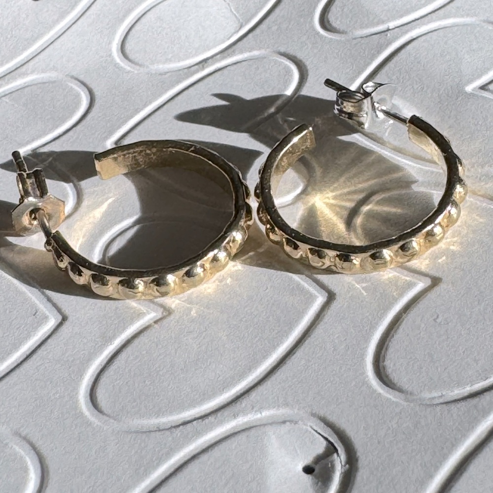 Gold Hoop Earrings